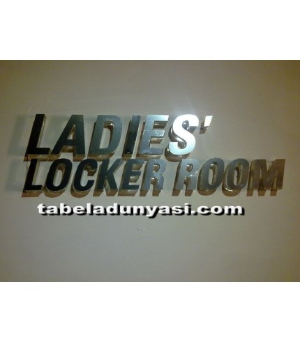 Ladeis Lokcer Room Kutu Harf Tabela