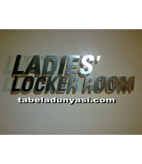 Ladeis Lokcer Room Kutu Harf Tabela