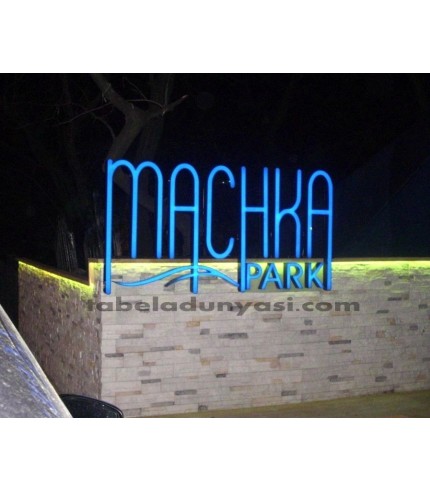Machka Parkı Kutu Harf Tabela