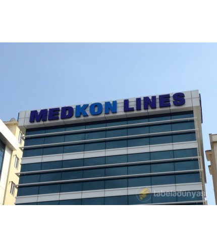 Medkon Lines Çatı Tabela
