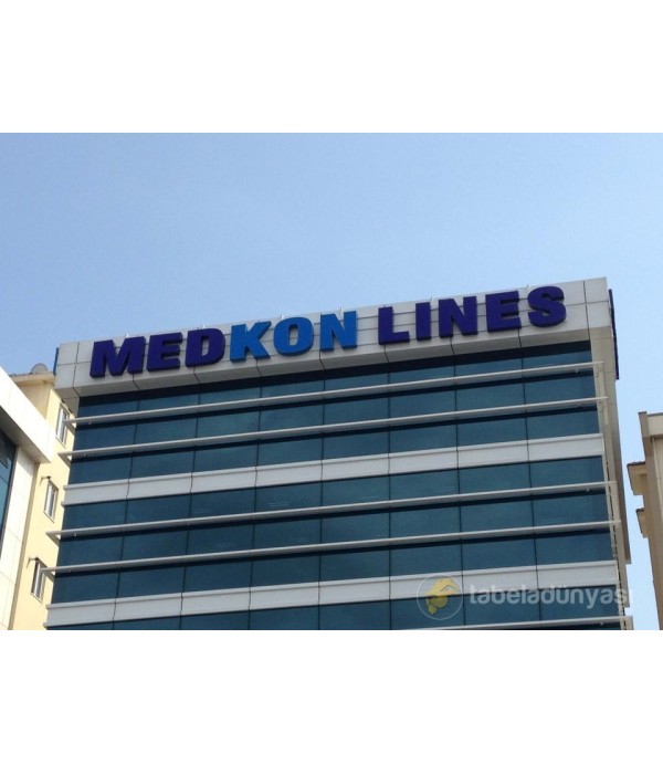 Medkon Lines Çatı Tabela