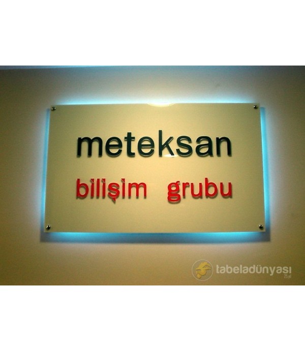Meteksan Bilişim Grubu Işıklı Yönlendirme Tabela