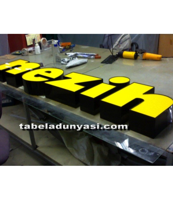 Nezih Kitabevi Kutu Harf Tabela