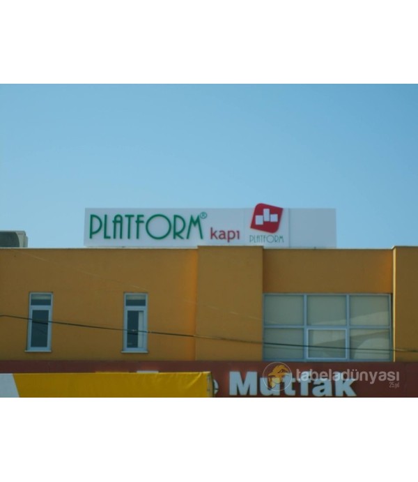 Platform Kapı Çatı Tabela