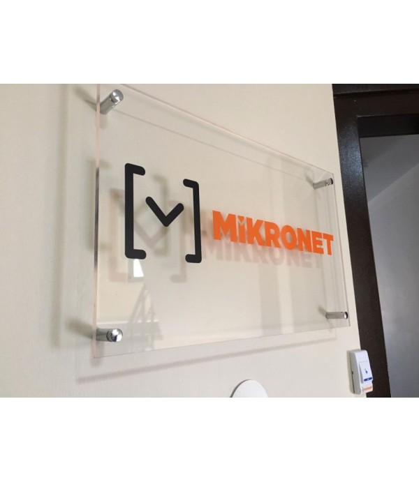 Mikronet Bilgisayar Kapı Tabelası