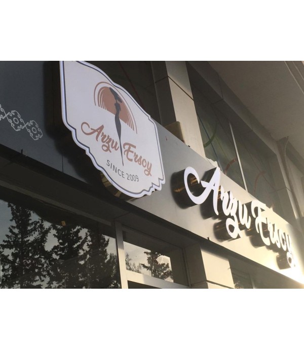 Arzu Ersoy Antep (Işıklı Kutu Harf Mağaza Tabela)