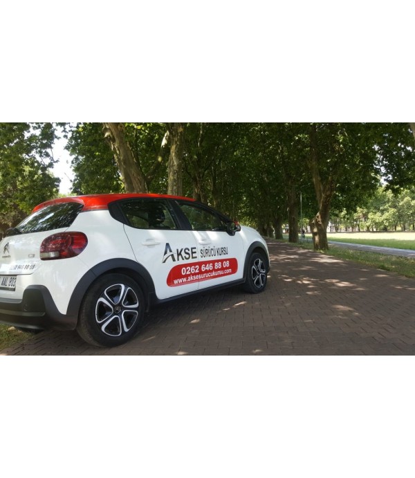 Akse Sürücü Kursu Araç Giydirme