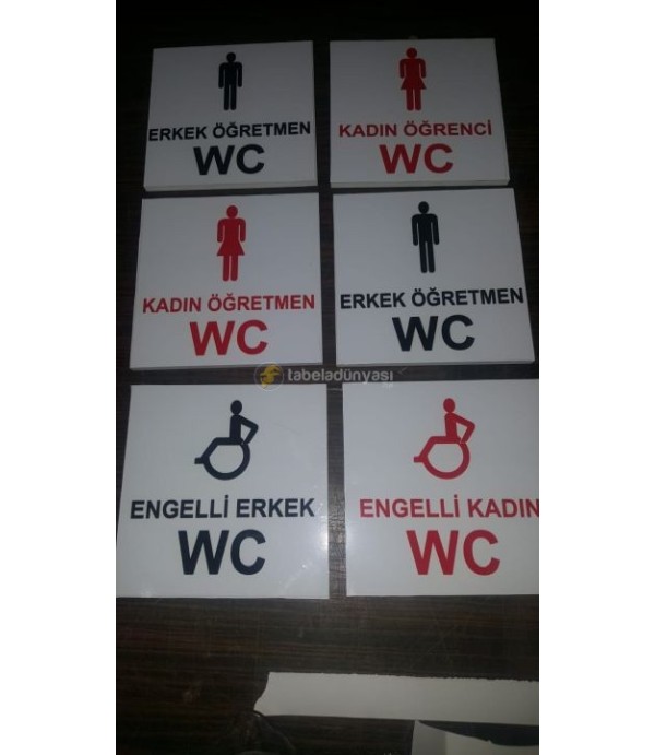 Akse Sürücü Kursu İç Mekan Yönlendirme Tabela