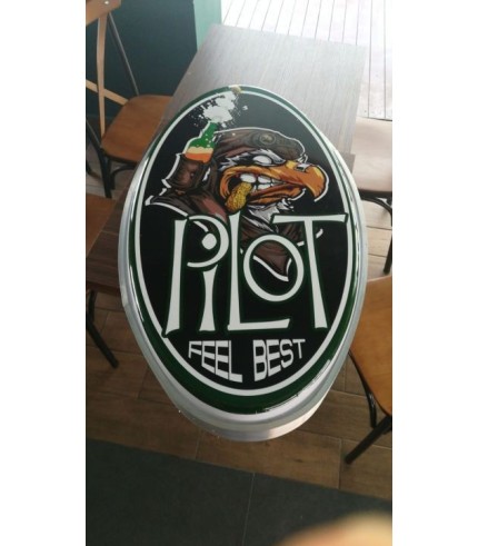 Pılot Feel Best Işıklı Elıps Hazır Tabela