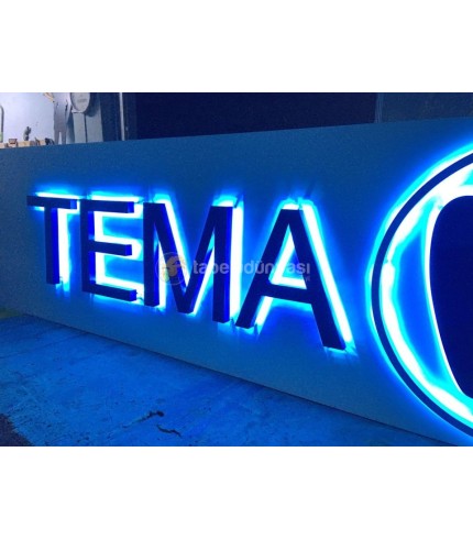 TemaDent Endirek Led Alumınyum Kutu Harf Tabela