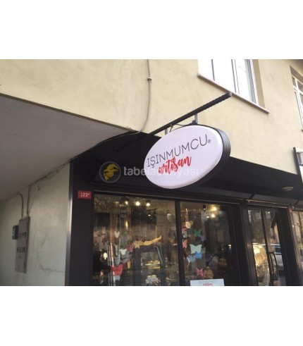 Işınmumcu Artisan Işıklı Elips Hazır Tabela