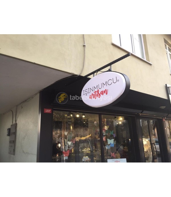 Işınmumcu Artisan Işıklı Elips Hazır Tabela