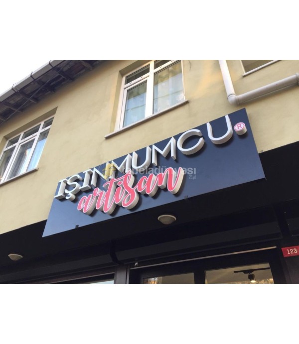 Işınmumcu Artisan Işıklı Kutu harf Tabela