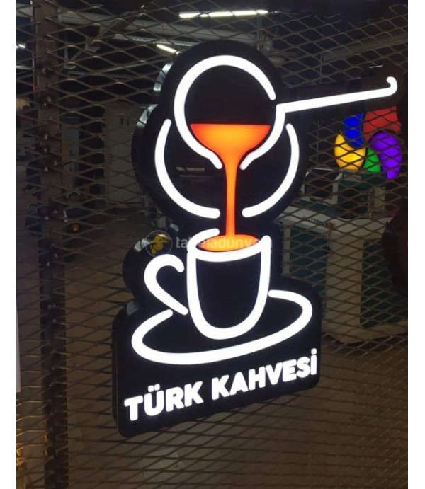 Türk Kahvesi 3D led tabelalar