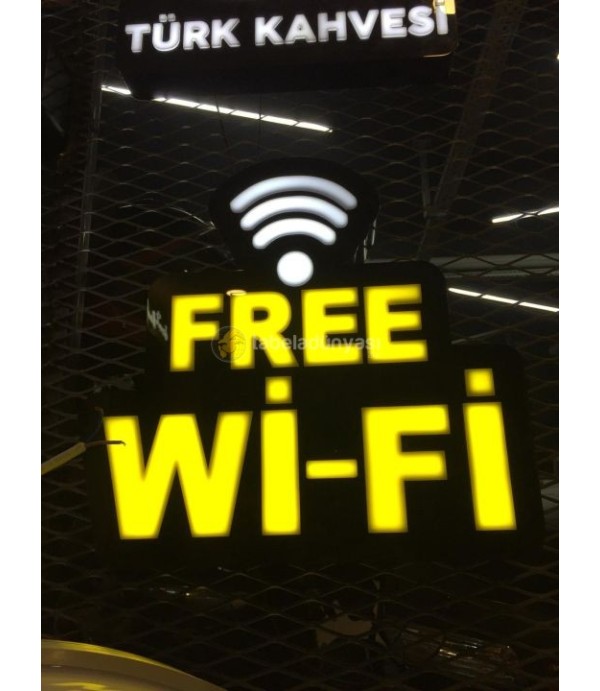 Wıfı 3D led Tabela İmalat