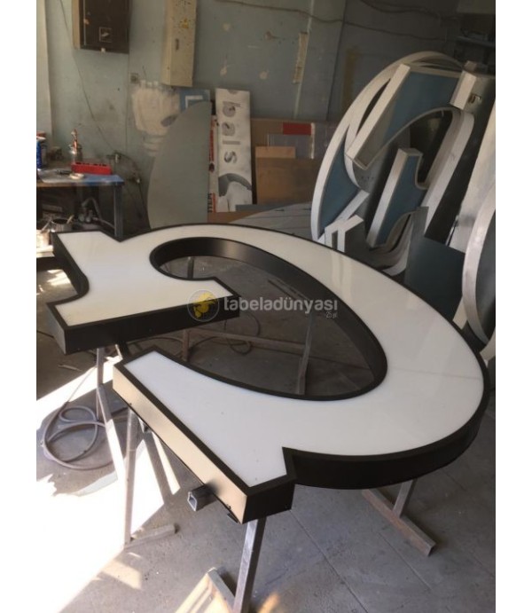 Fason Işıklı Kutu Harf İmalatı