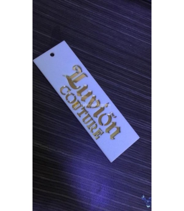 Fason Lazer kesim Ürün Etiketleri