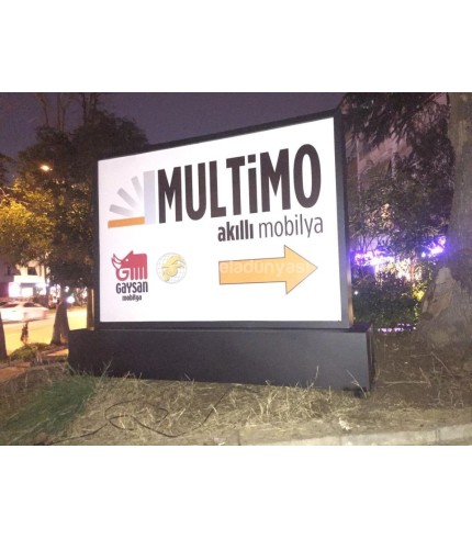 Multimo Akıllı Mobilya Işıklı Vınly germe Kanopi Totem