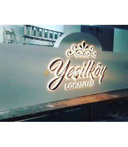 Yeşilköy Lokantası Işıklı Tabela
