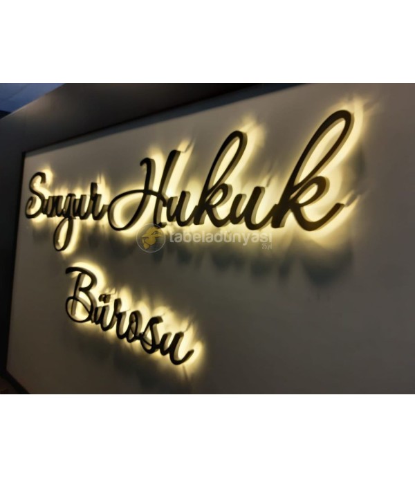 Sungur Hukuk Endirek Aydınlatma Aluminyum Kutu Harf