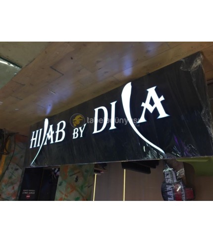 Hijab Moda Evi Almanya  Işıklı Pleksi Kutu Harf Tabela