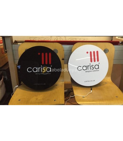 Carisa Designer Radiators Kurumsal 3D Led Tabela