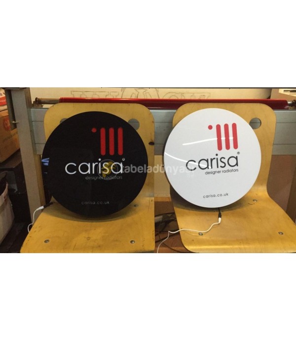 Carisa Designer Radiators Kurumsal 3D Led Tabela