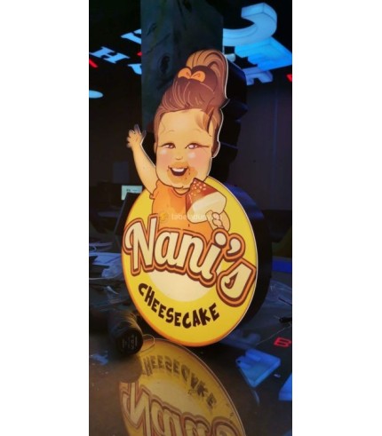 Nani’s Cheesecake Almanya Işıklı Kutu Logo
