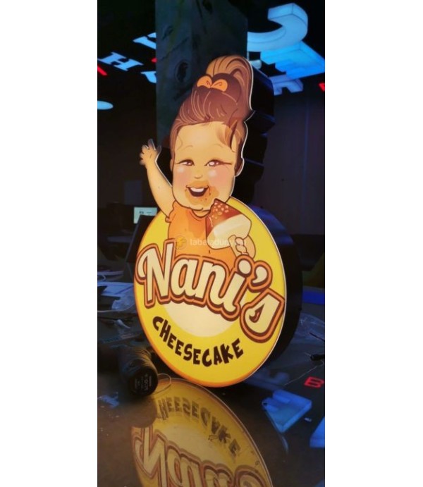 Nani’s Cheesecake Almanya Işıklı Kutu Logo