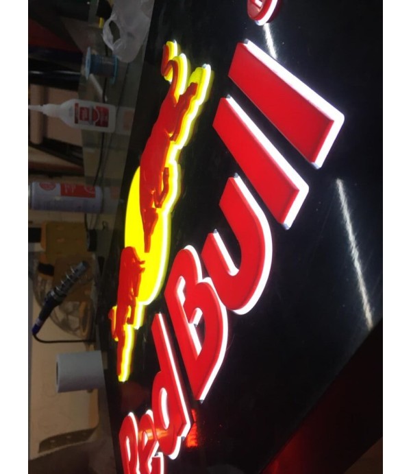 Red Bull Kurumsal 3D Led Tabela imalatı