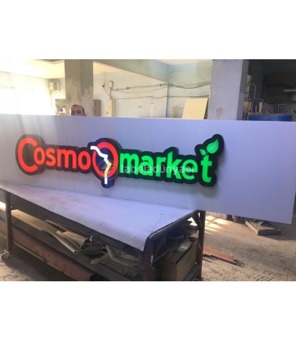 Cosmo Market ( 3D Led Tabela )