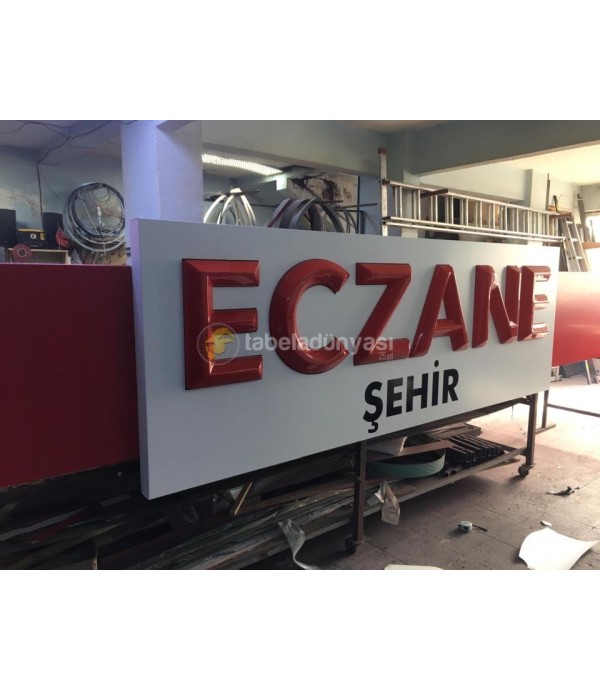 Eczane Şehir Yeni Eczane Tabela