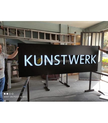 Kunstwerk Avusturya Işıklı Kutu Harf Tabela
