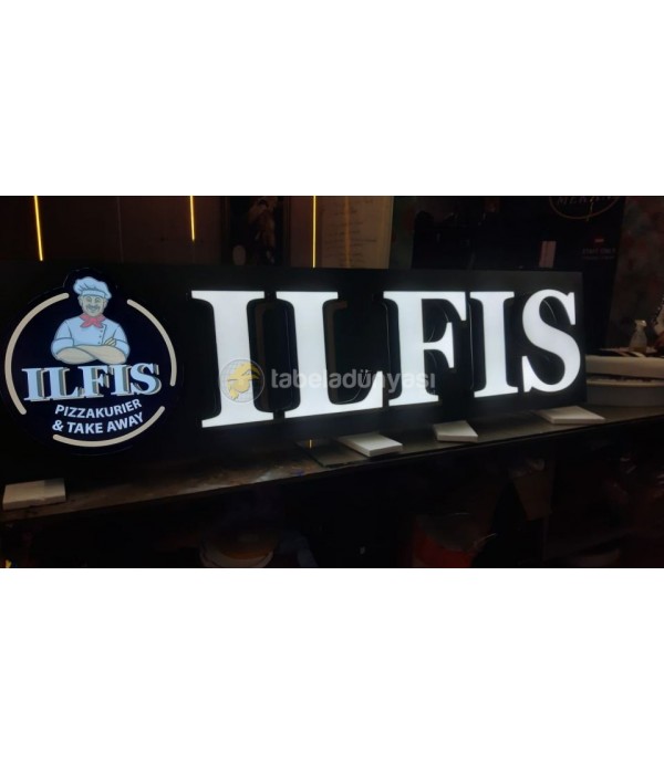 Iflis Pizzakurıer Almanya Işıklı Kutu Harf Tabela