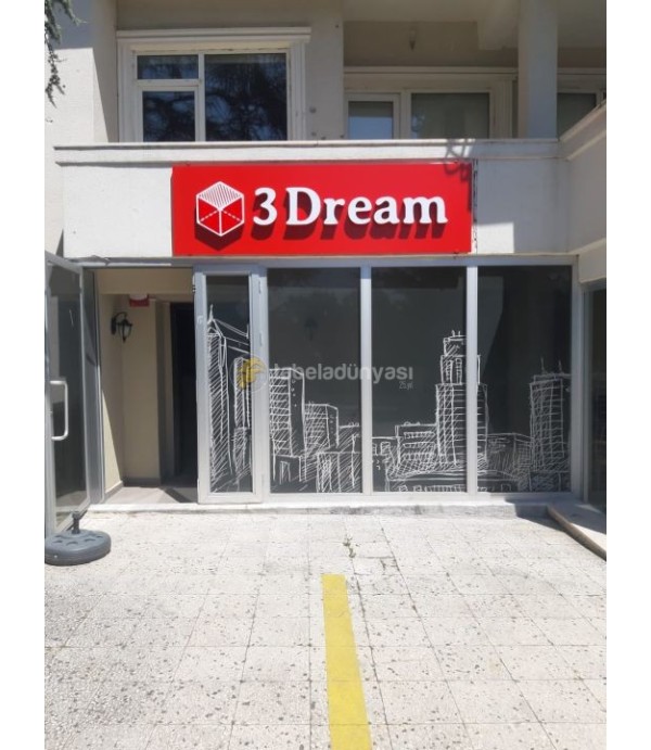 3 Dream Işıklı Tabela