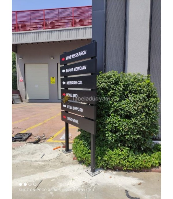 Mene Health Group Ayaklı Yönlendirme Tabela