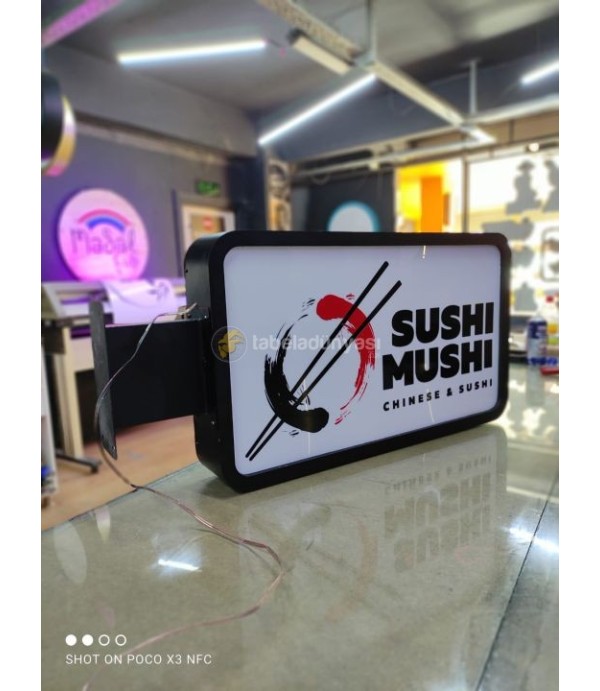 Sushı Işıklı Fener Tabela
