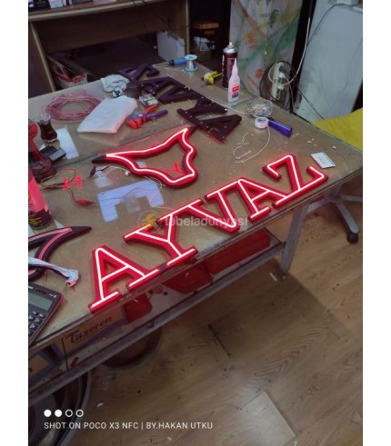 Ayvaz neon Hortum LED Tabela