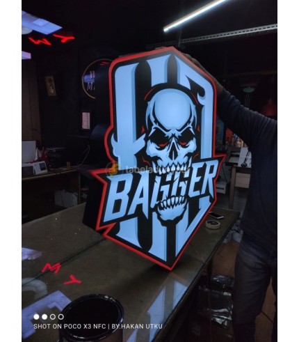 Bagger Yurt dışı Işıklı tabela