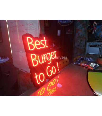 Best burger Avusturya neon Hortum LED Tabela