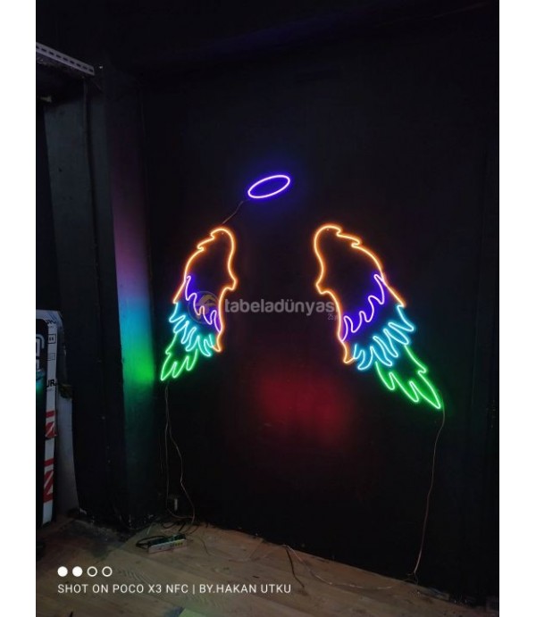 Melek Neon hortum led tabela