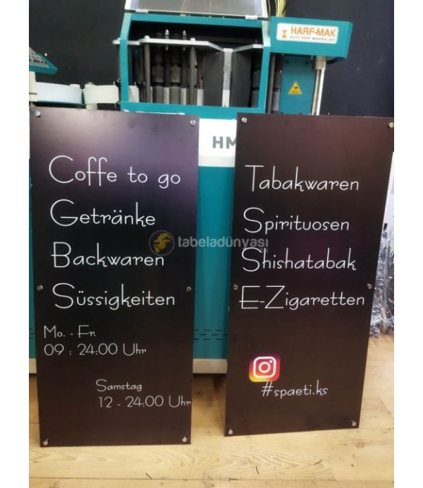 Weser spati Almanya Işıksız tabela