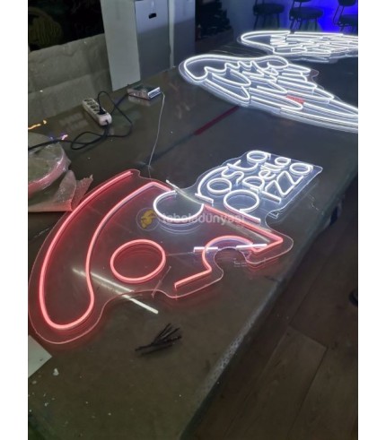 Angel Libya neon hortum led tabela