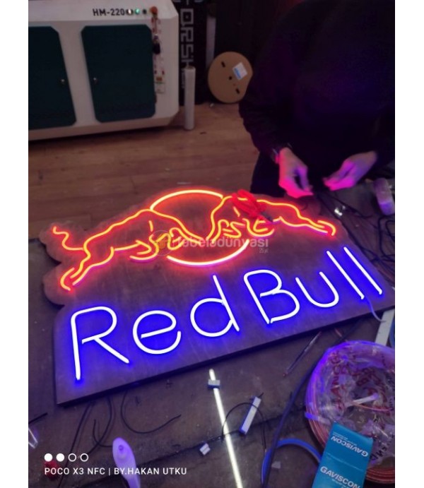 Red bull enerji İçeçeği neon hortum led tabela