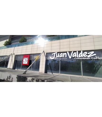Juan Valdez Colombian coffee Işıklı kutu harf Tabela