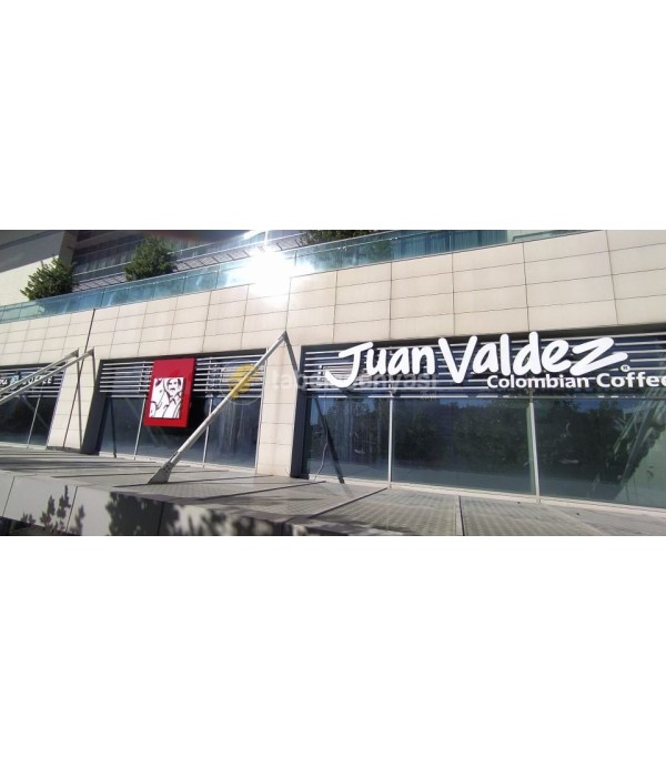 Juan Valdez Colombian coffee Işıklı kutu harf Tabela