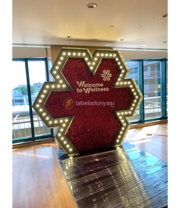 Wellness'in  Işıklı PUL Tabela