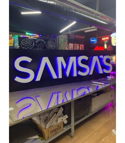 Samsas Duisburg Işıklı kutu harf tabela