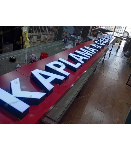 Kaplama&Göcük merkezi Kutu Harf