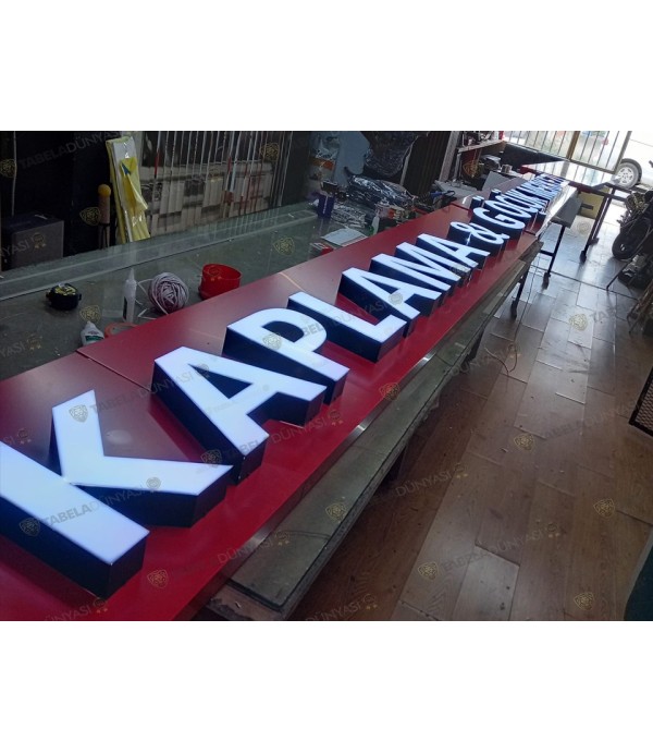 Kaplama&Göcük merkezi Kutu Harf